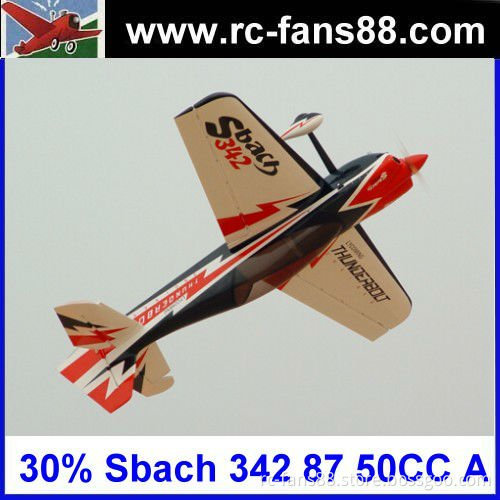 30% Sbach 342 87 50CC Gasoline Airplane A Color
